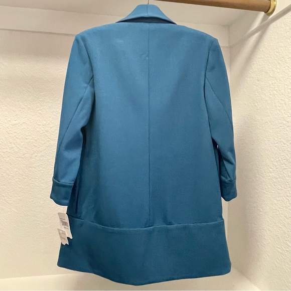 🆕Anthracite by muse Teal Shawl Oversized Blazer Sz XS - M - Picture 7 of 9